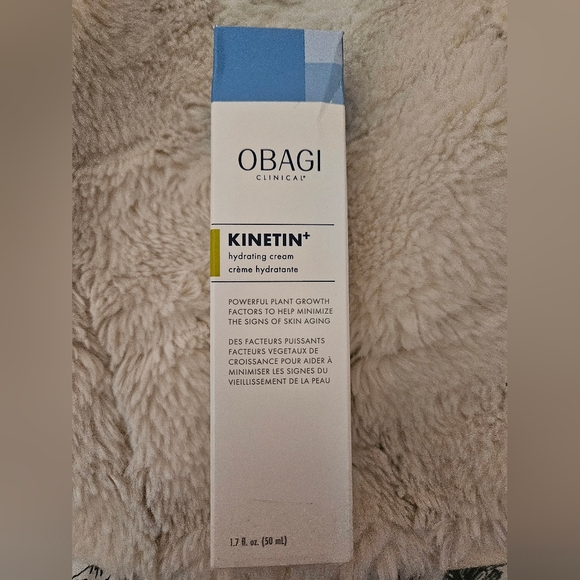 Obagi Other - Obagi Kinetin+ Hydrating Cream - Blue, White, and Cream Packaging